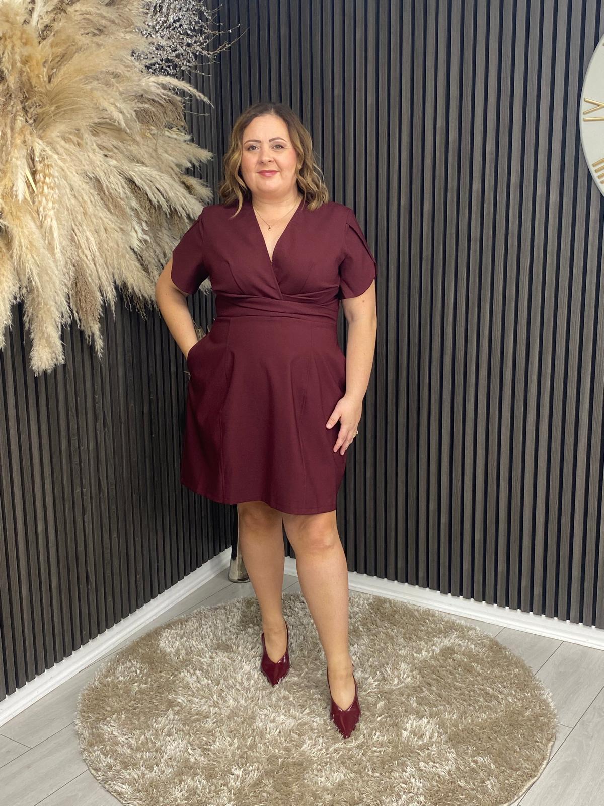 BRIDGET DRESS - BERRY