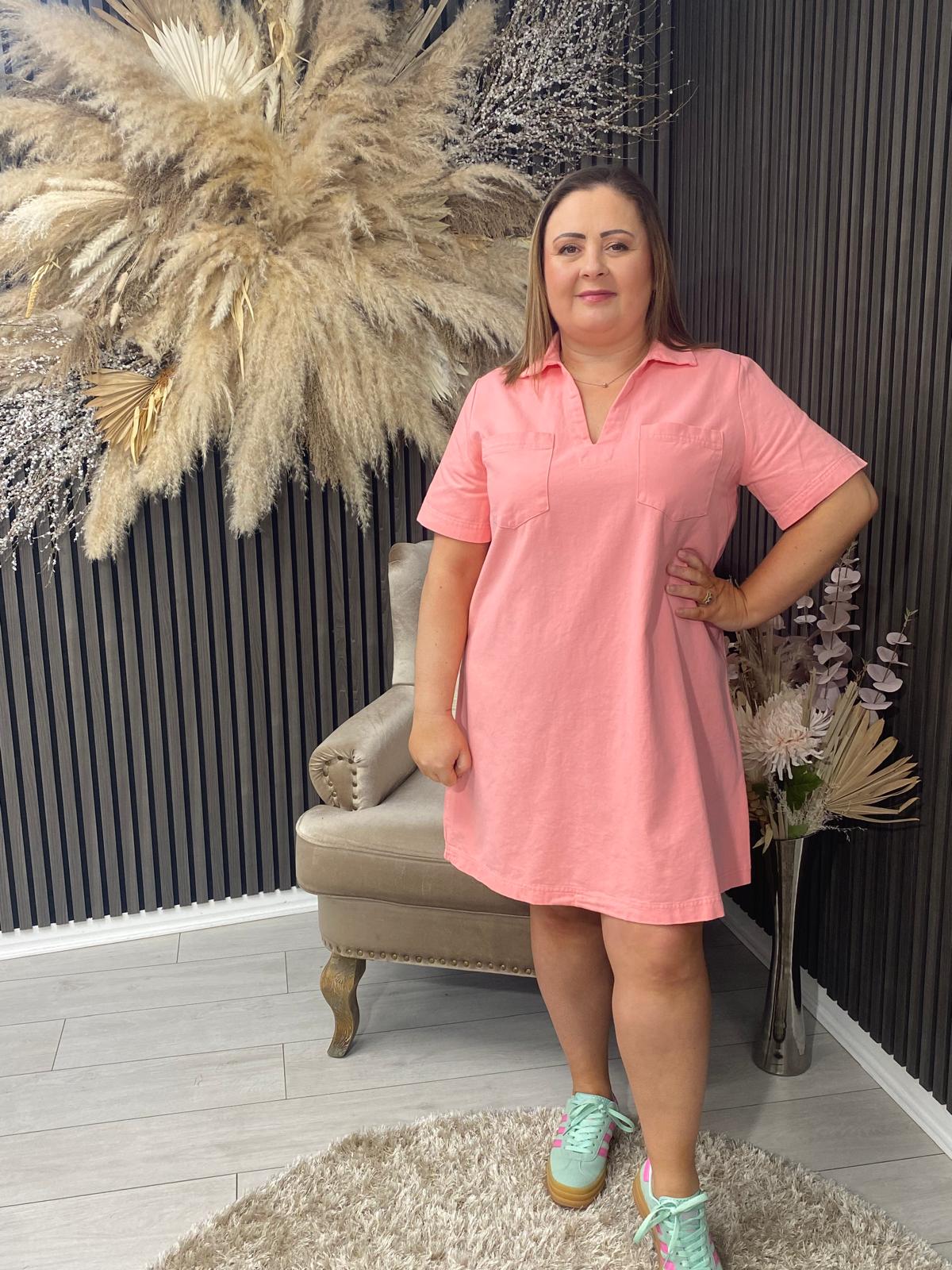 HEATHER DRESS - ROSE