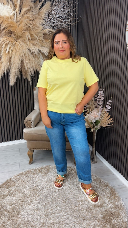 RIONA T-SHIRT - YELLOW