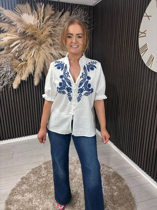 SONIA SHIRT - BLUE