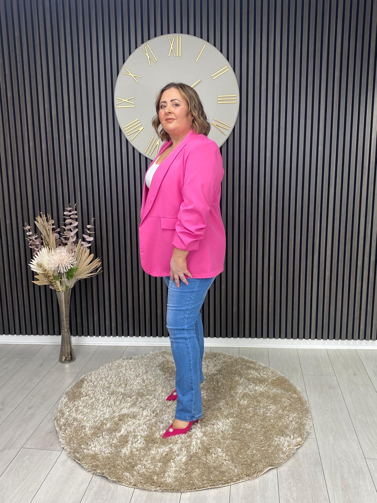 TANYA BLAZER - FUCHSIA