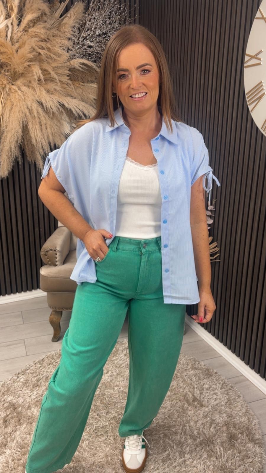 NANI TOP - BLUE