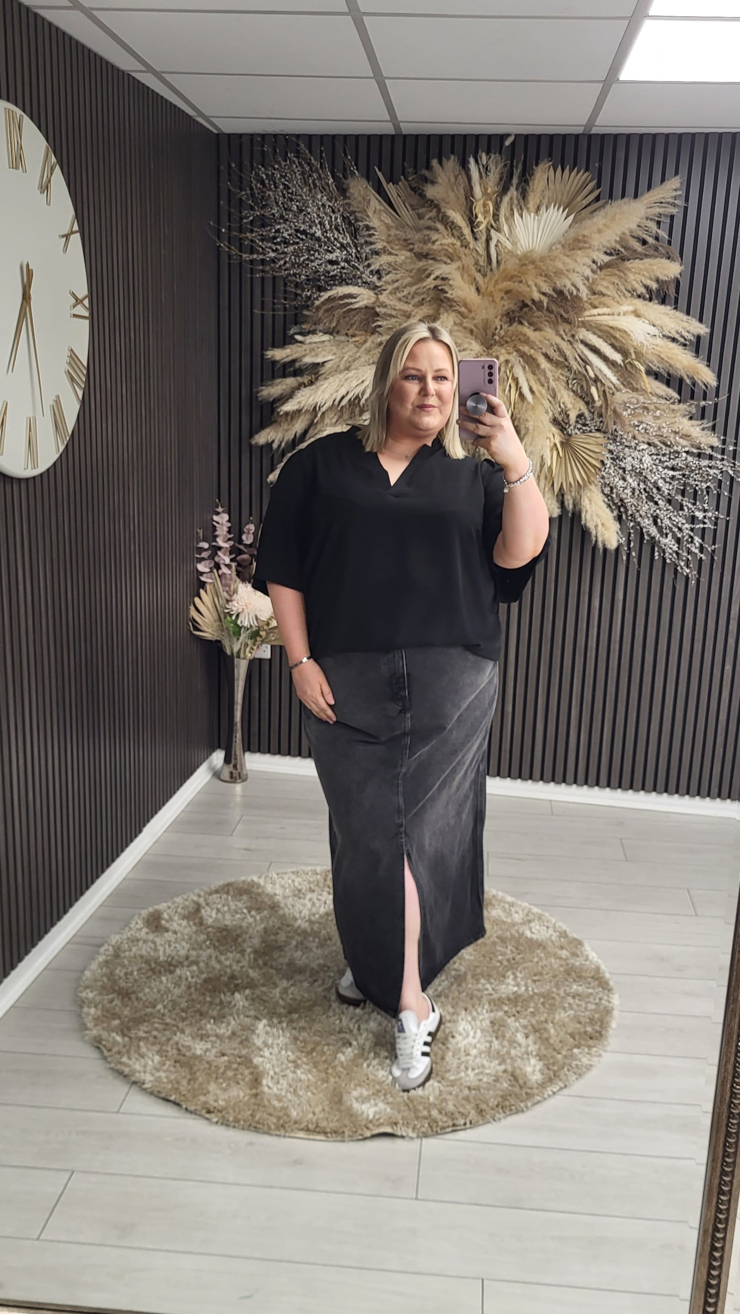 BETHANY TOP - BLACK