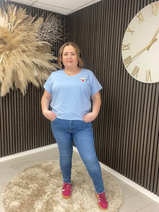 DANIELA T-SHIRT - BLUE