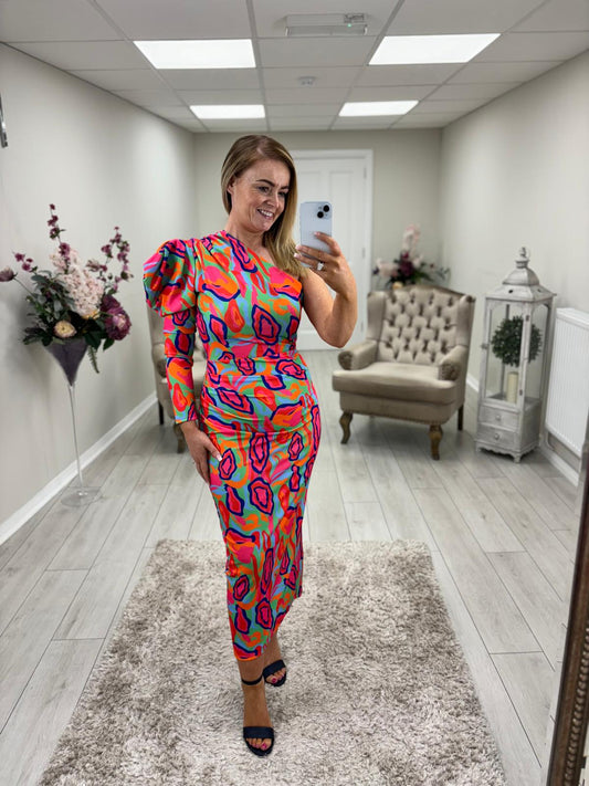 JESS DRESS - MULTI