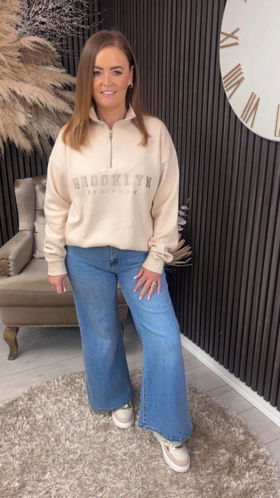 BROOKLYN JUMPER - BEIGE
