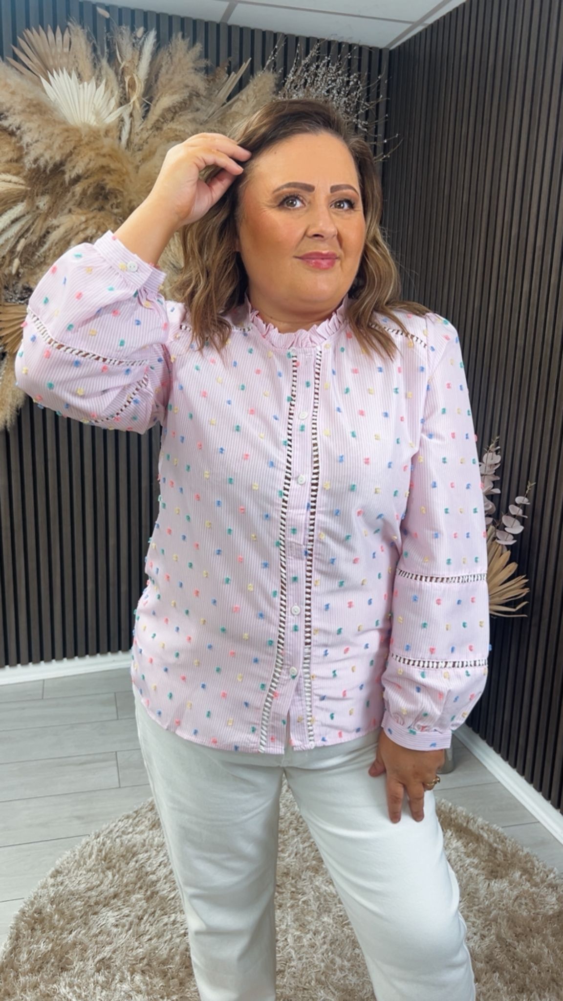 RUTH SHIRT - PINK