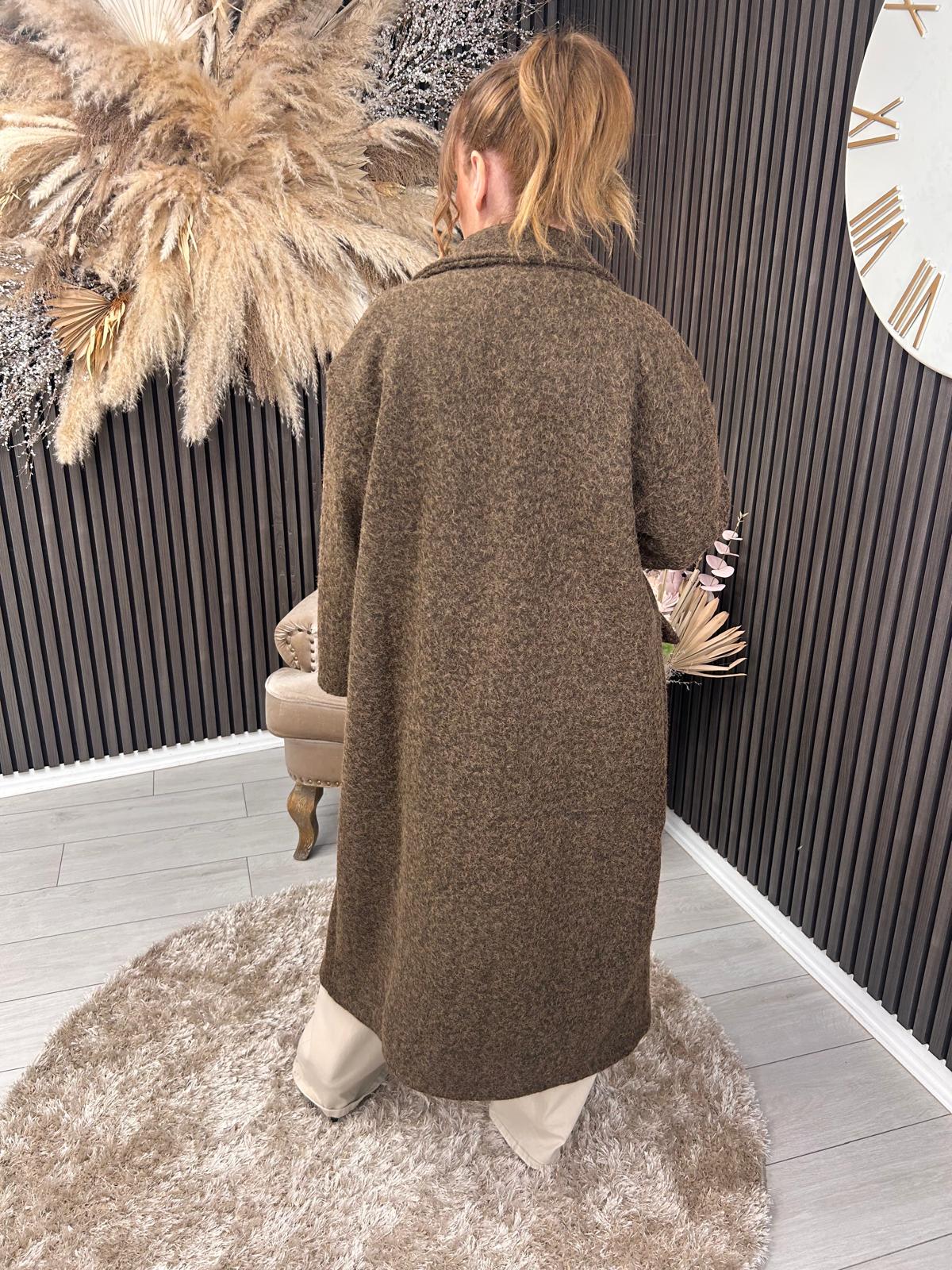 LARA MARIE COAT - BROWN