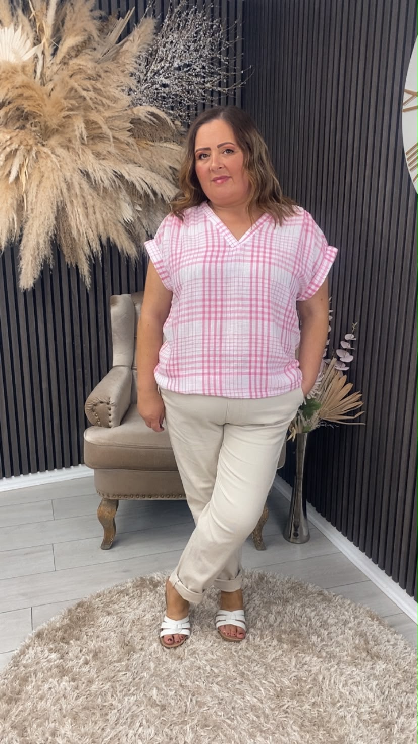GEMMA TOP - PINK