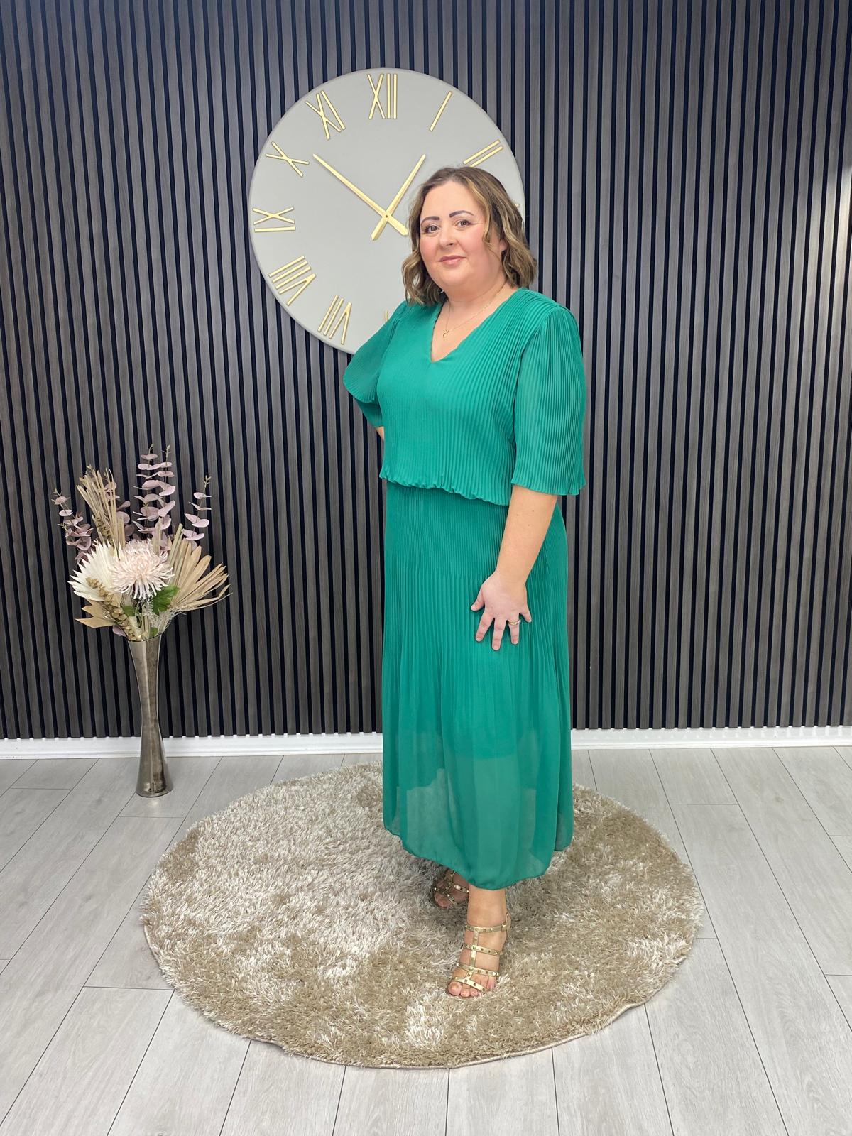 STACEY DRESS - GREEN