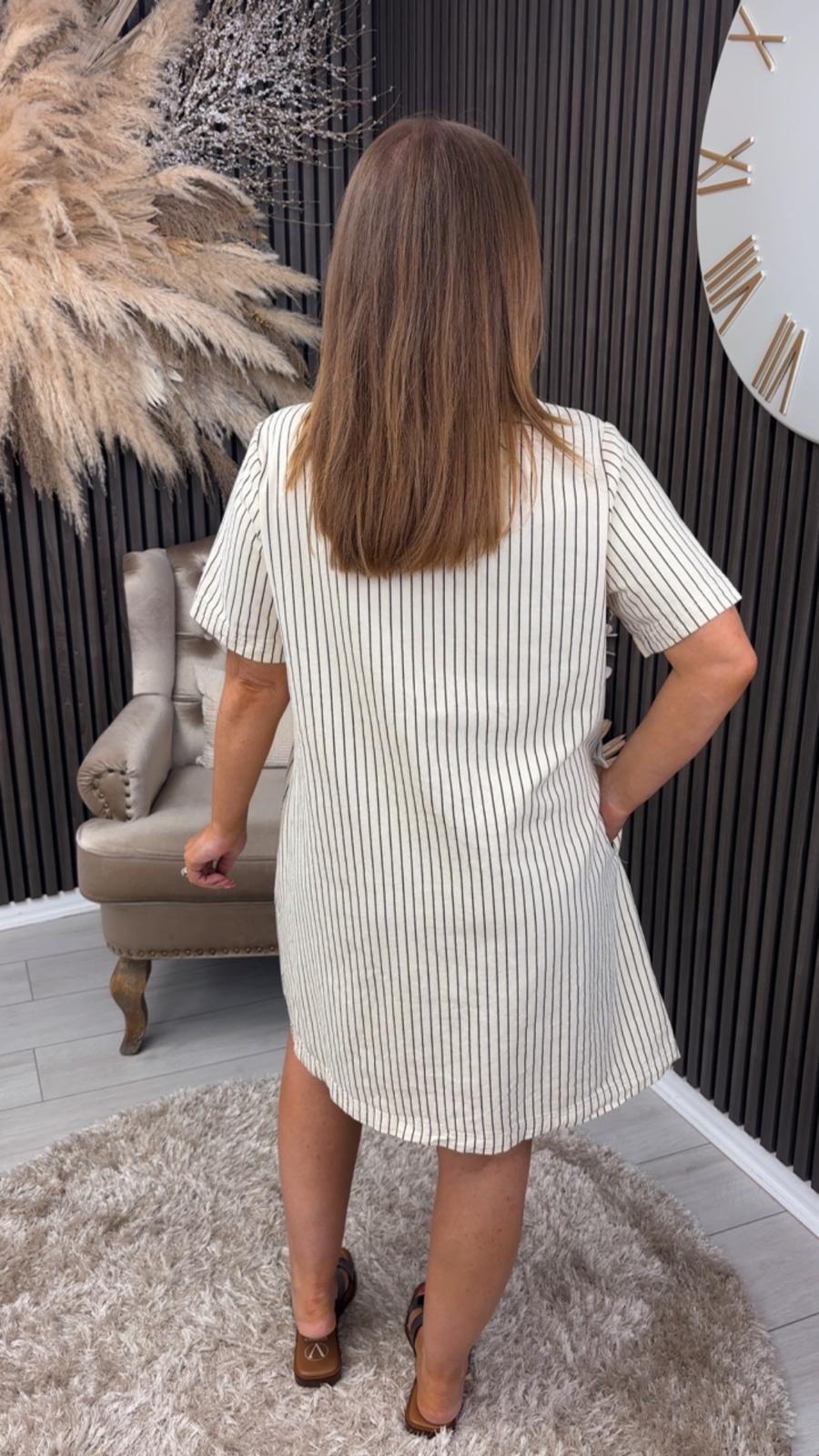 CALISTA DRESS - CREAM