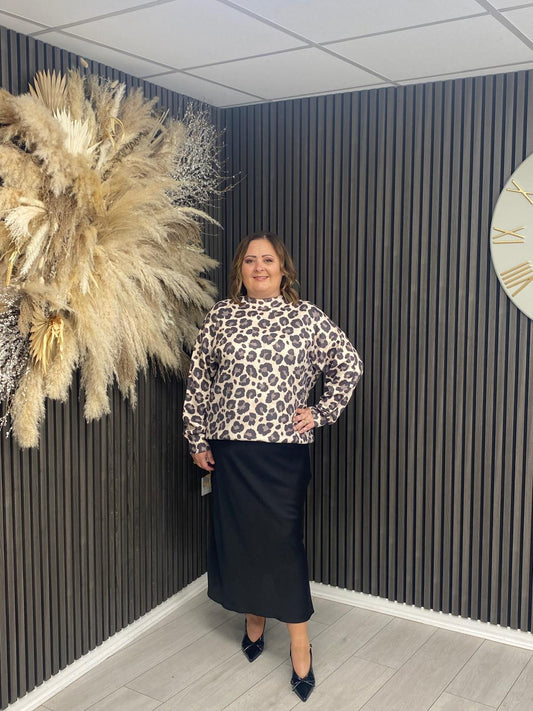 ROSA JUMPER - ANIMAL PRINT