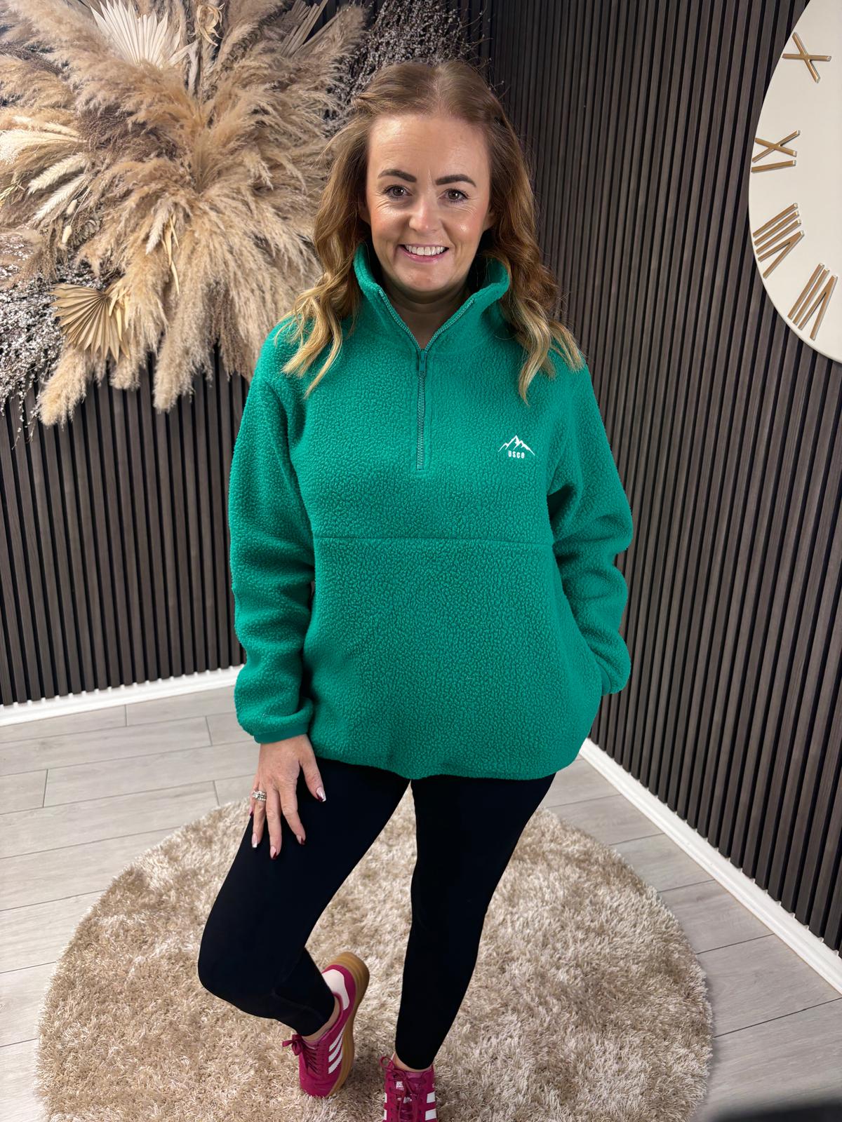 LUNA FLEECE - GREEN