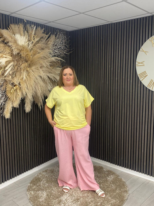 LILLIE T-SHIRT - YELLOW