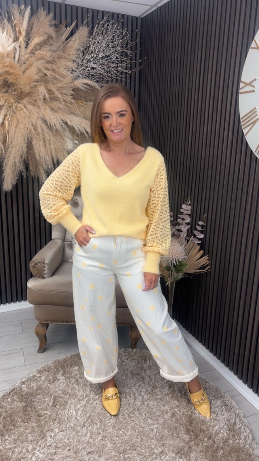 NANETTE JUMPER - YELLOW