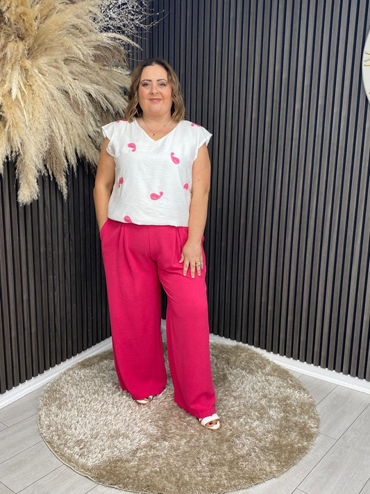 ELSIE TROUSER - PINK