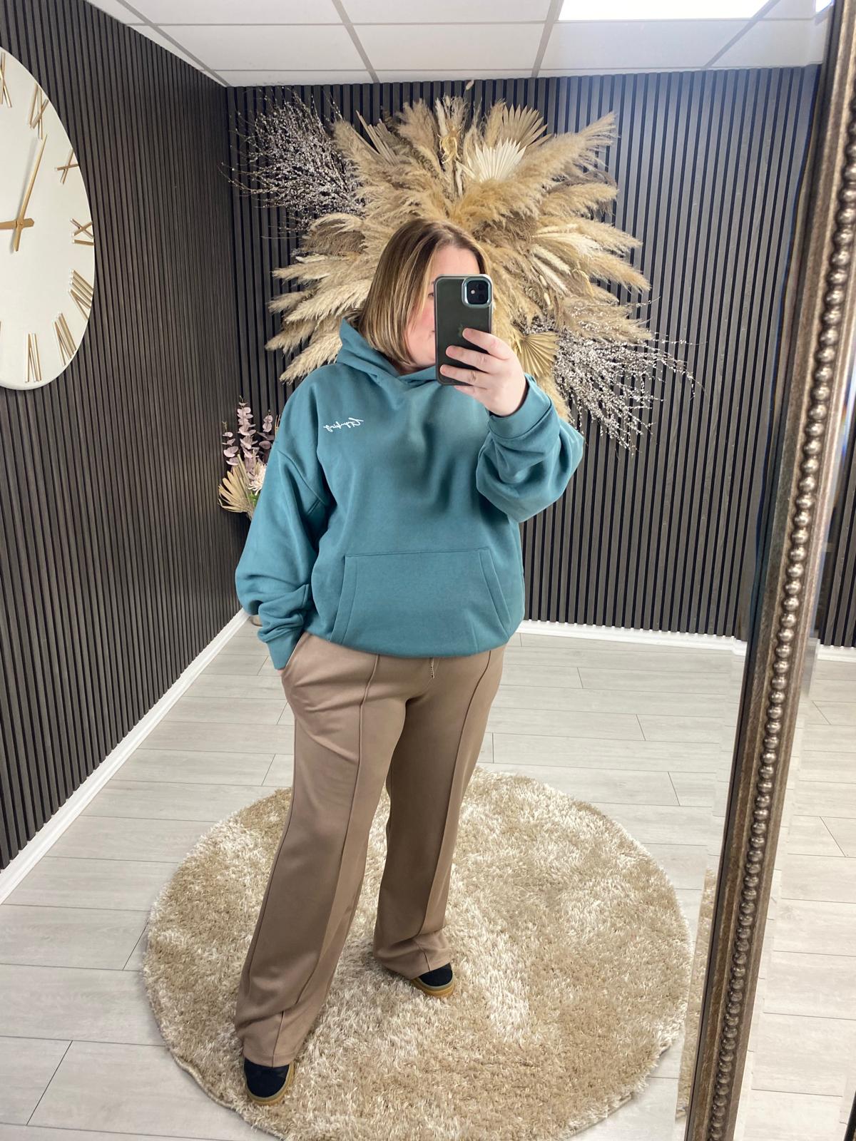 DIANE TROUSERS - TAUPE
