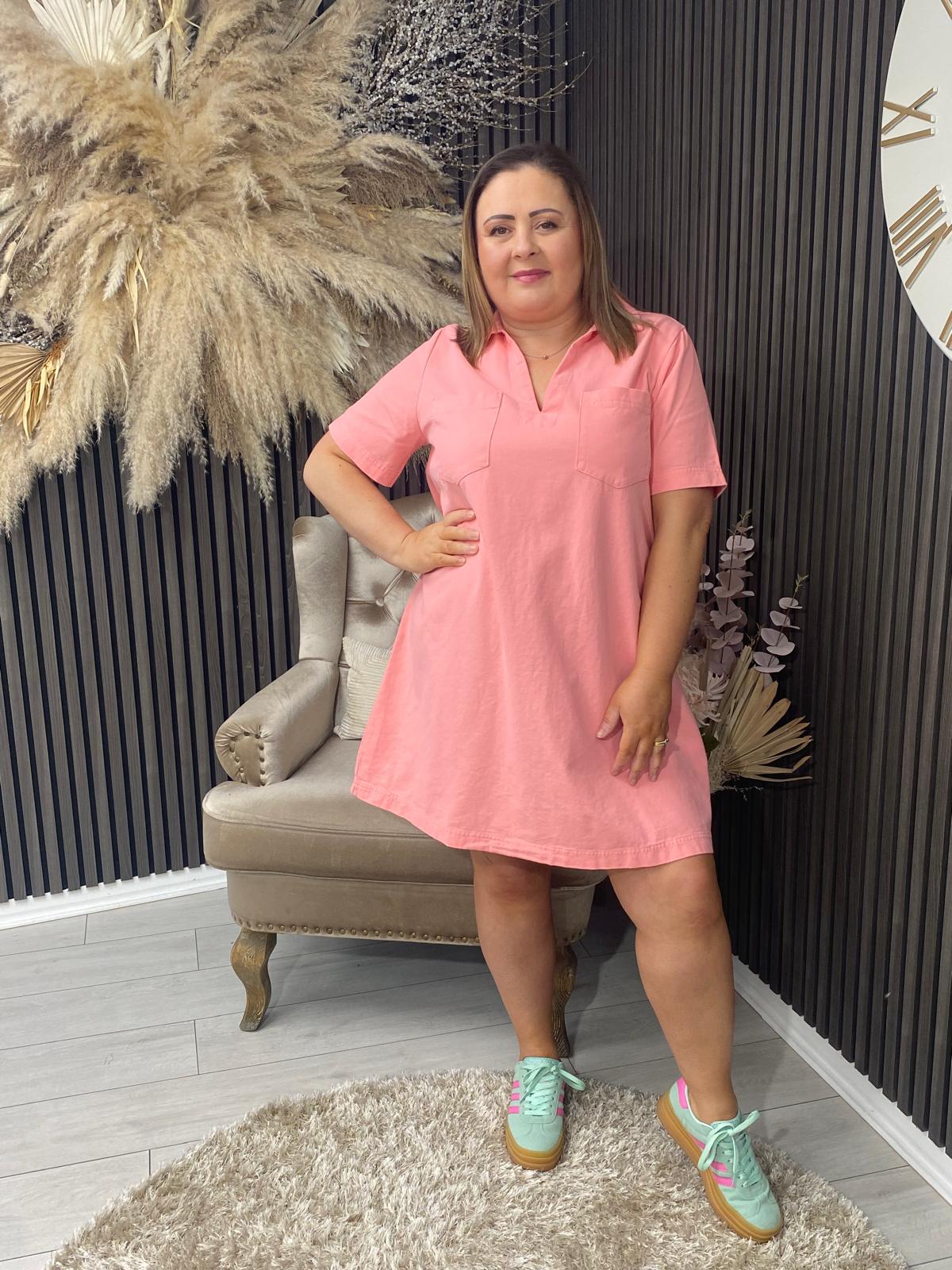 HEATHER DRESS - ROSE
