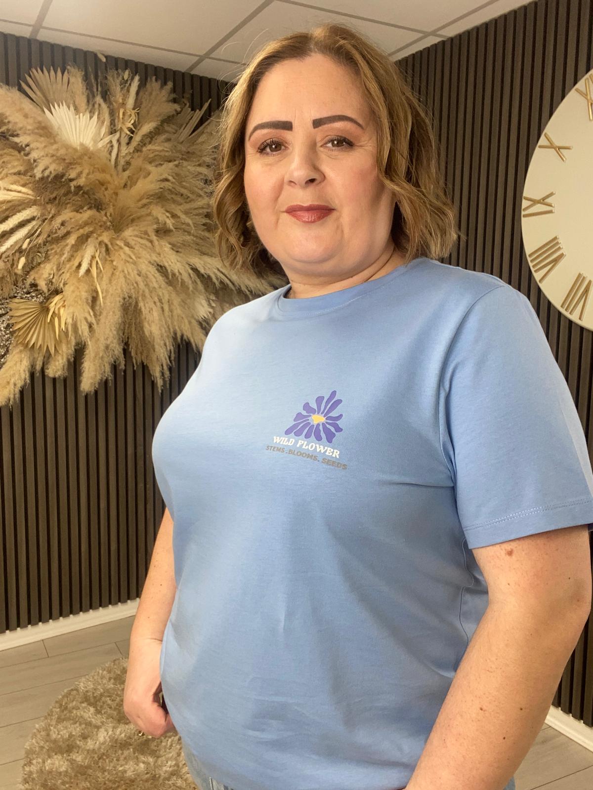 CARA T-SHIRT - BLUE