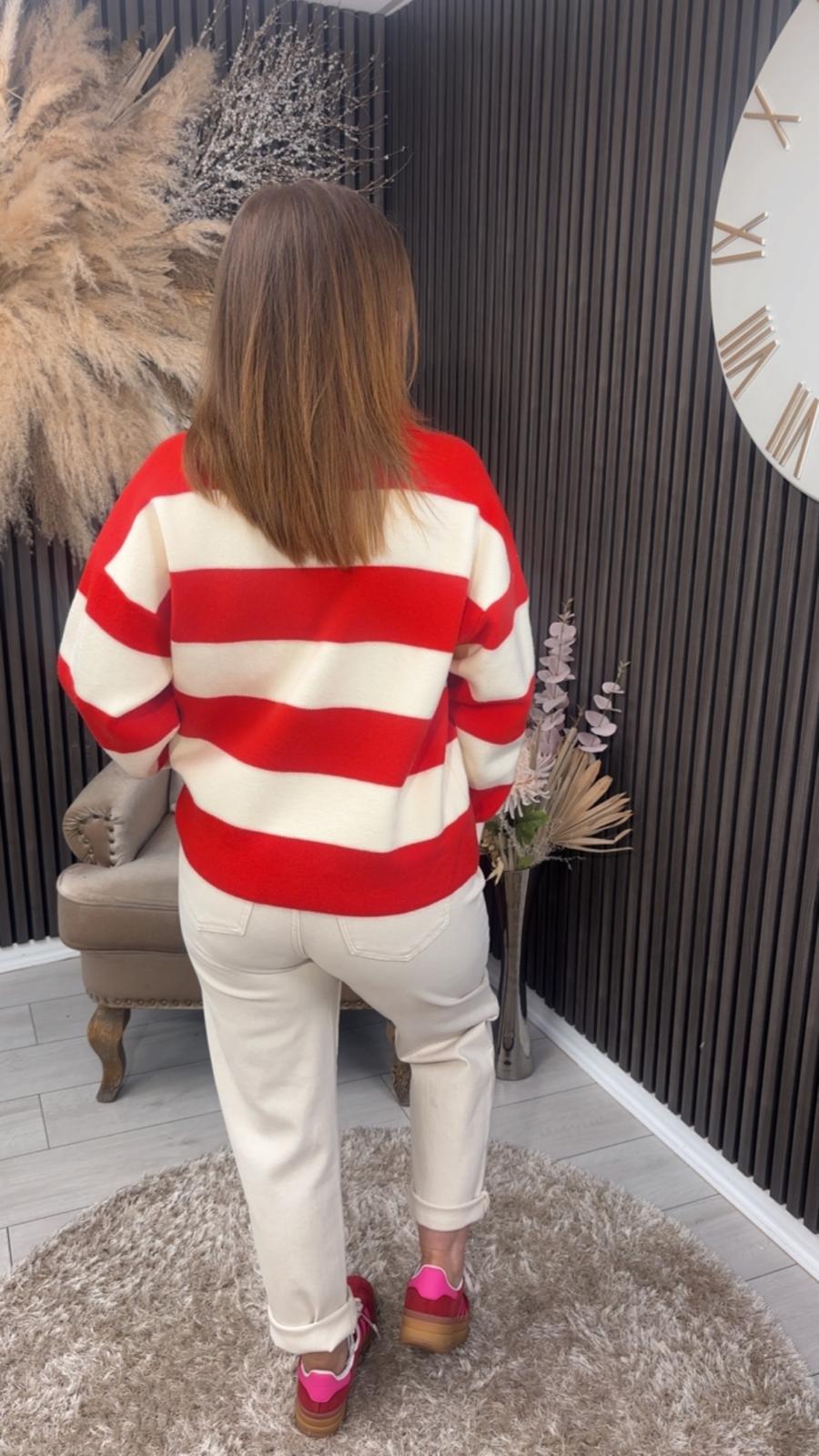IMANI MOM JEANS - BEIGE