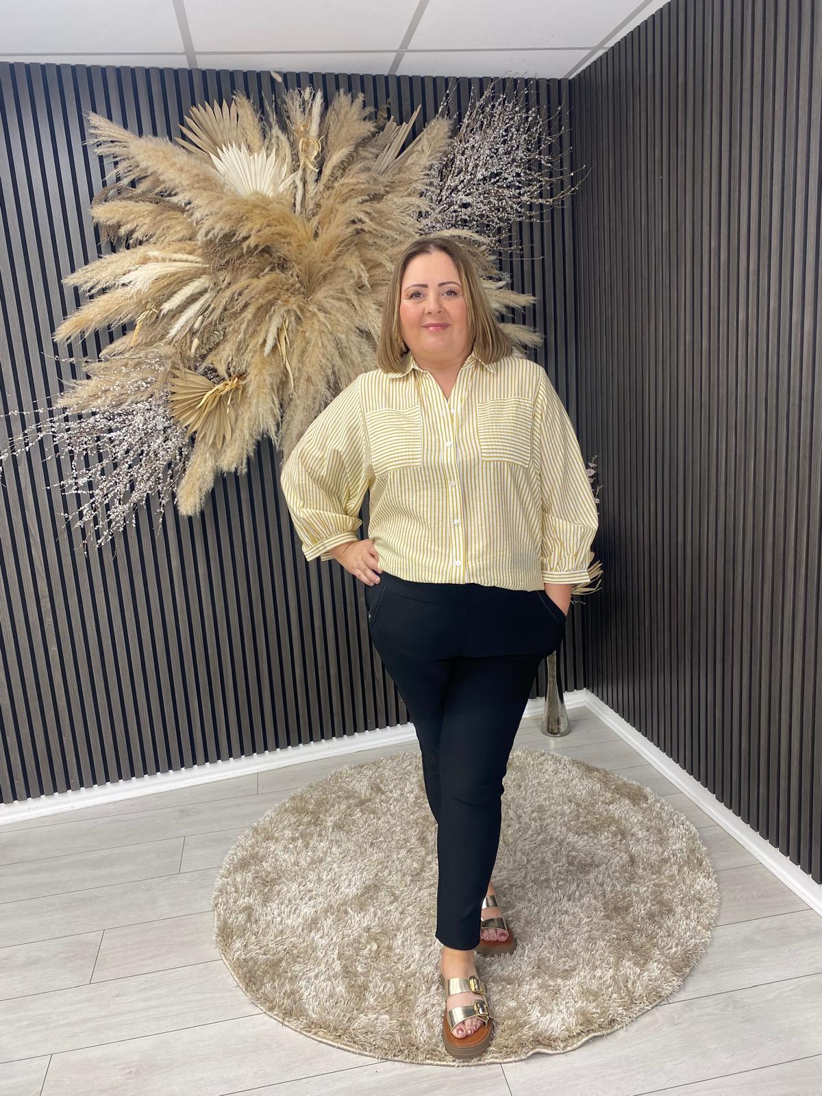 KAREN ANN SHIRT - STRIPE
