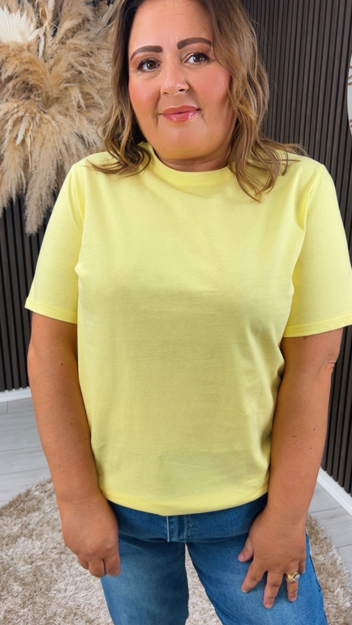 RIONA T-SHIRT - YELLOW