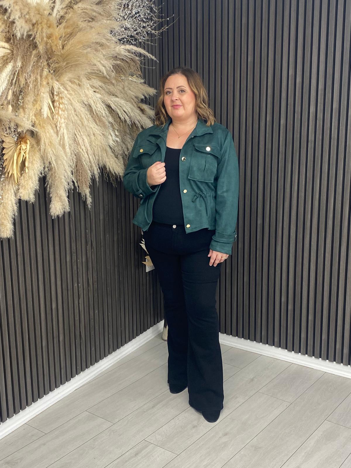 FIONA ANN JACKET - GREEN