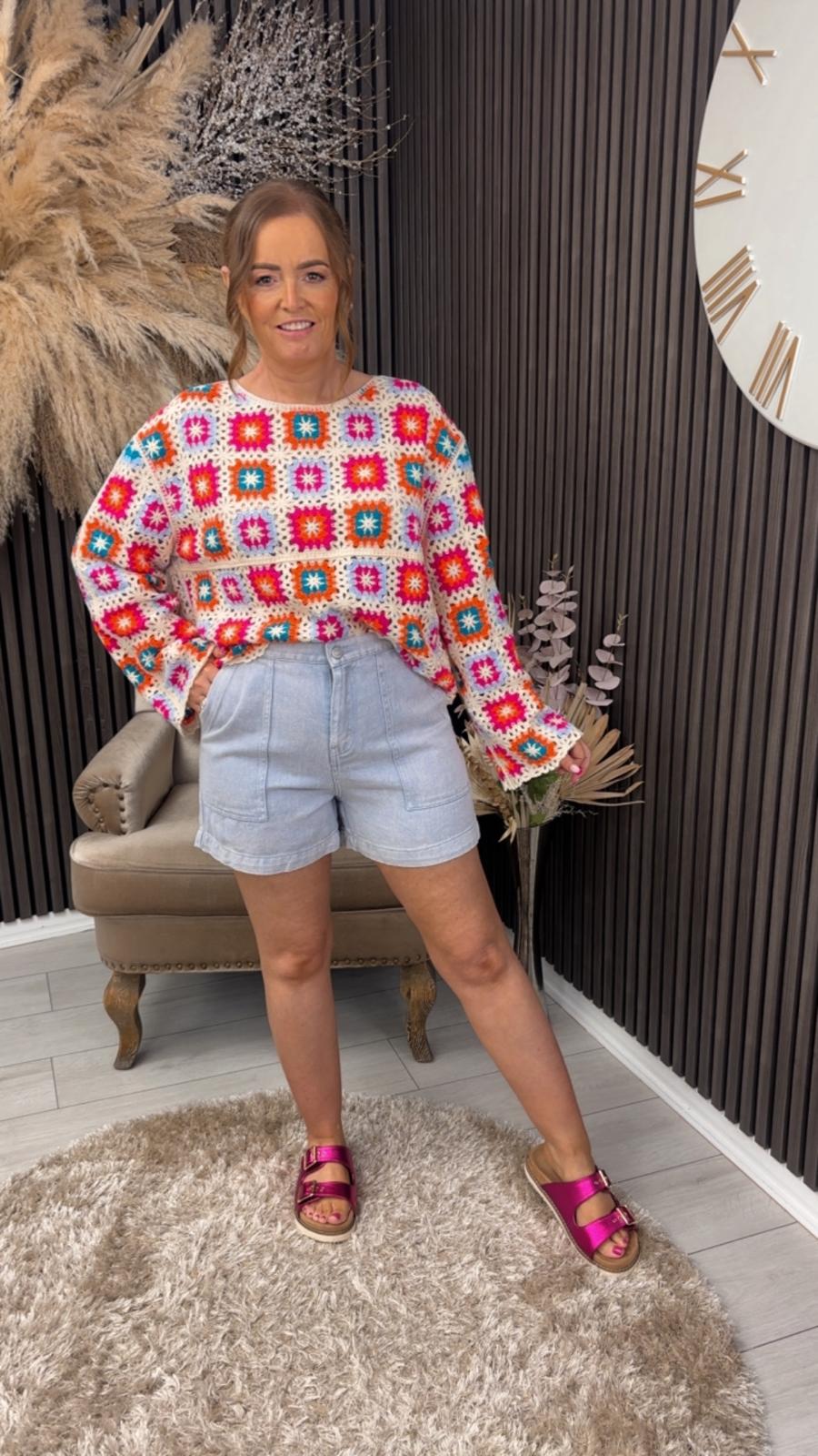 KYLEE SHORTS - BLUE