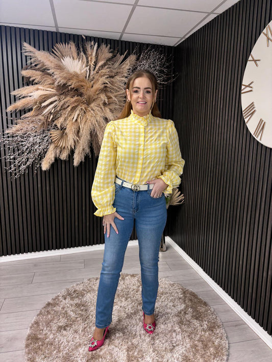 ELIZABETH SHIRT - YELLOW