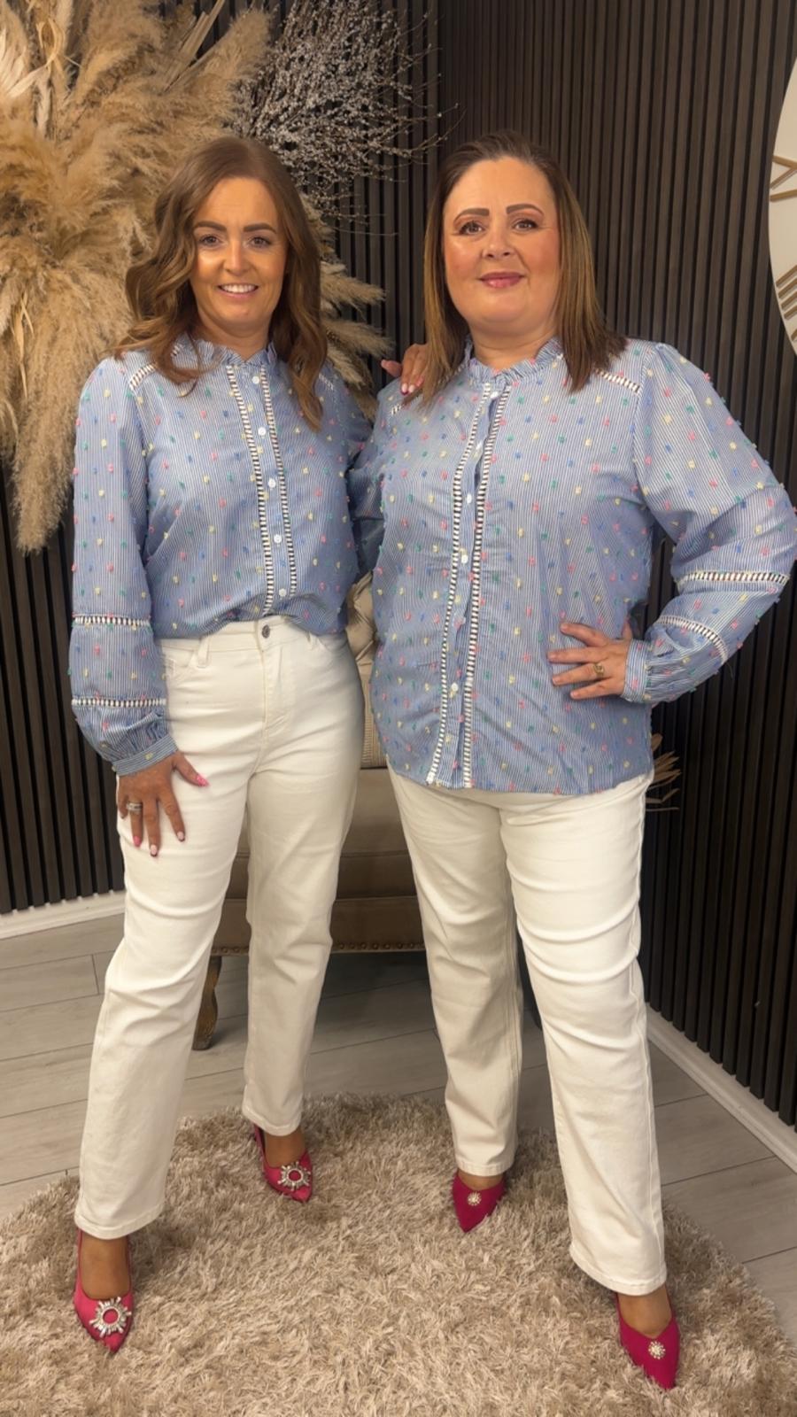 RUTH SHIRT - BLUE