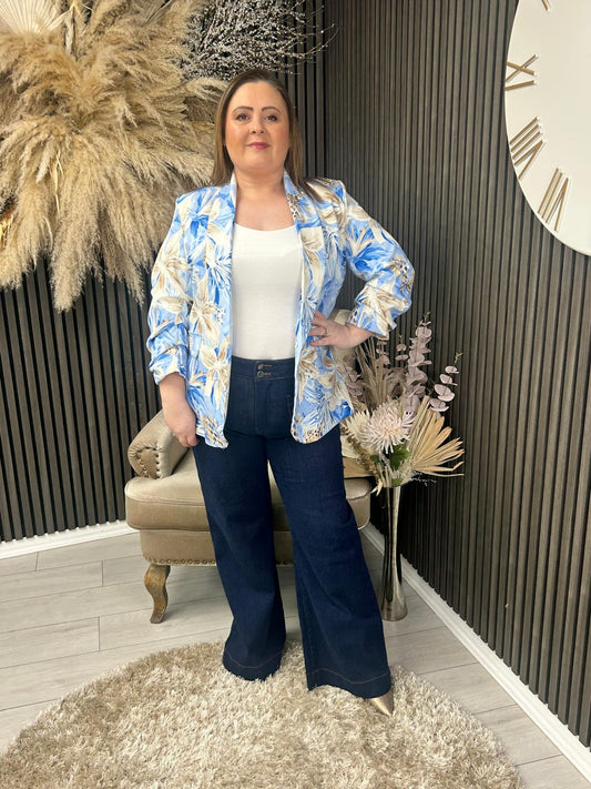 LILLY BLAZER - BLUE