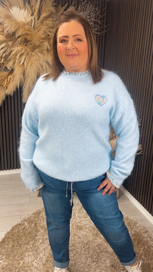 PIPPA JUMPER - BLUE