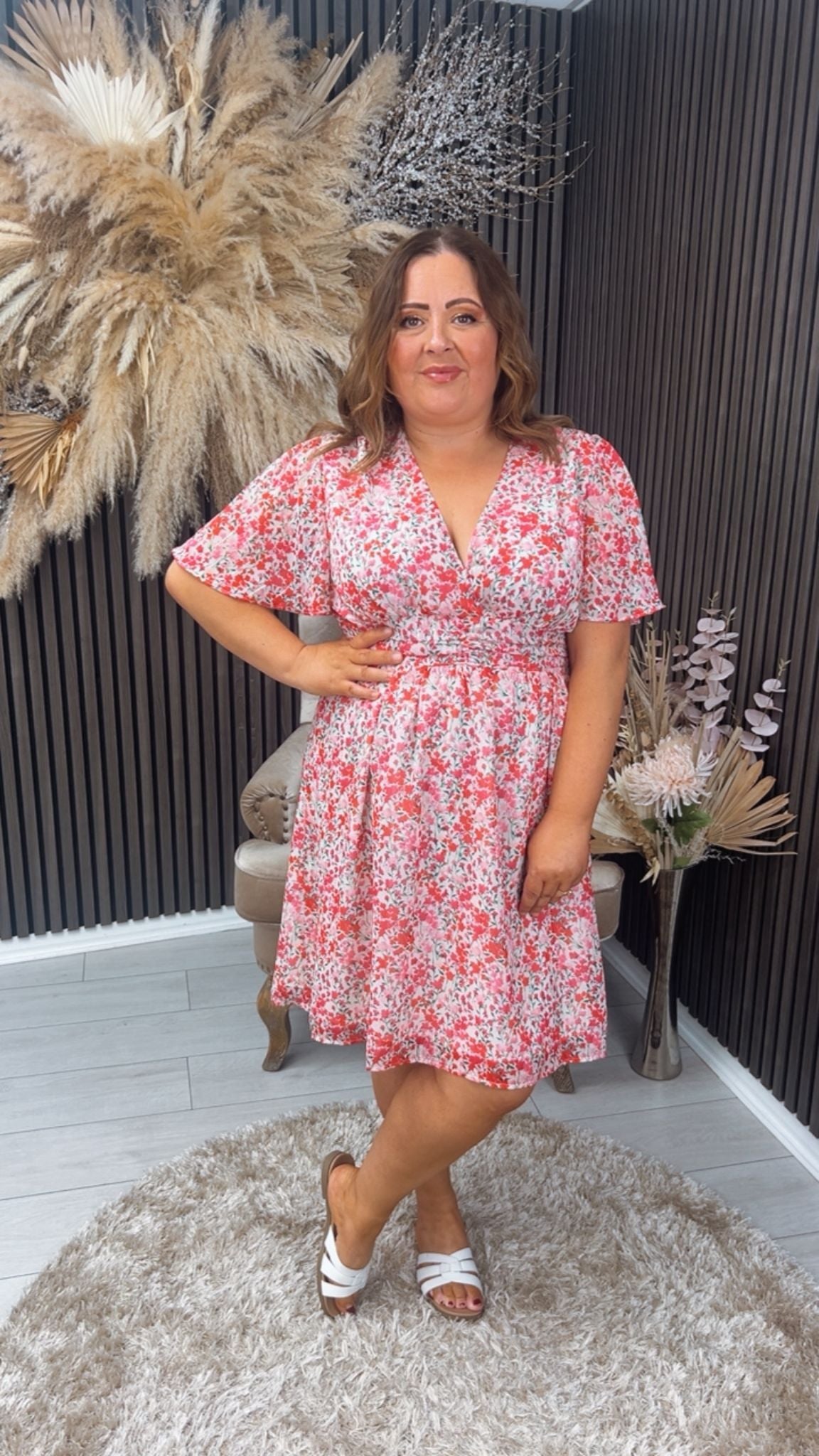 FERN DRESS - PINK
