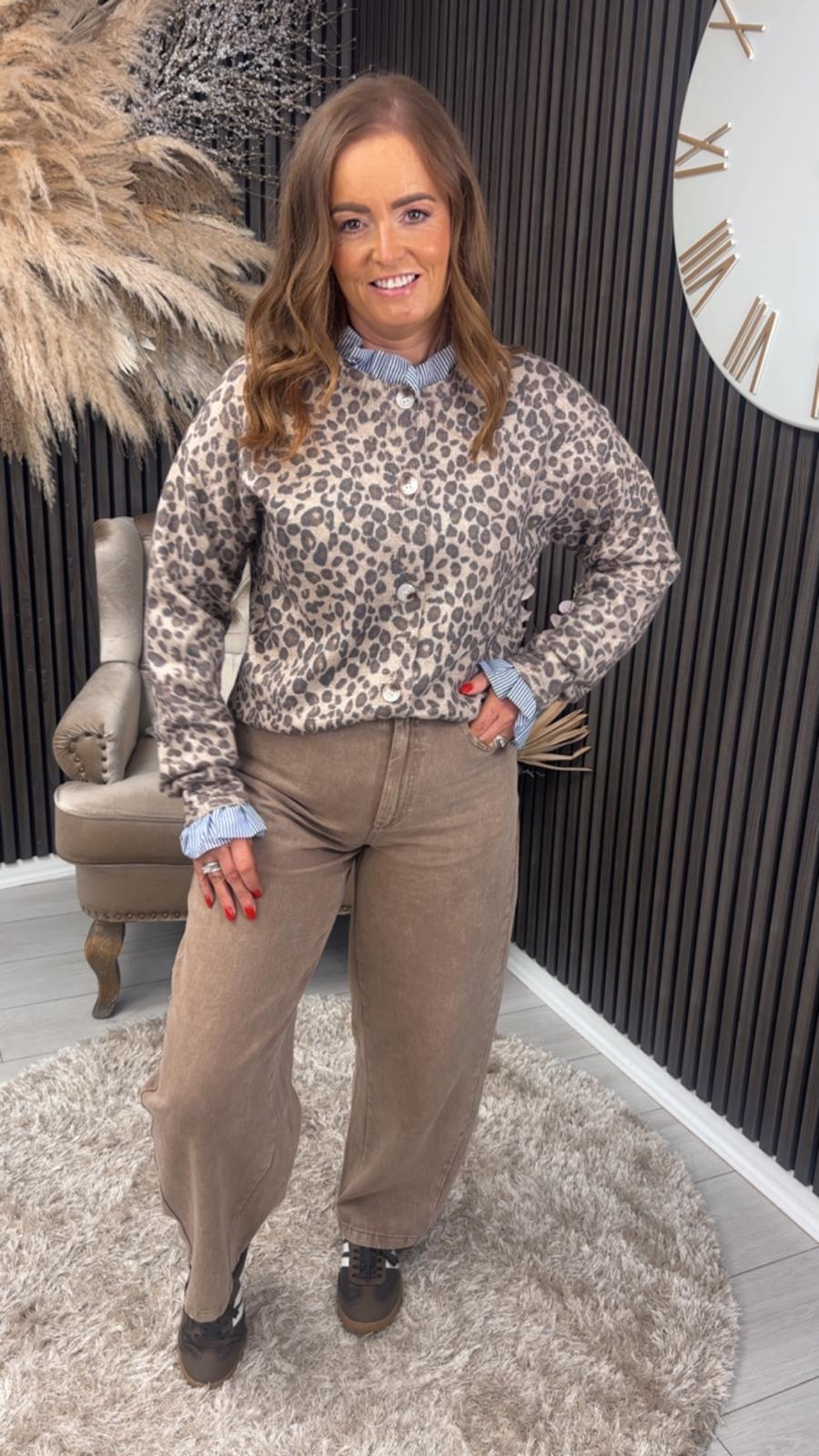 KEELA CARDIGAN - ANIMAL