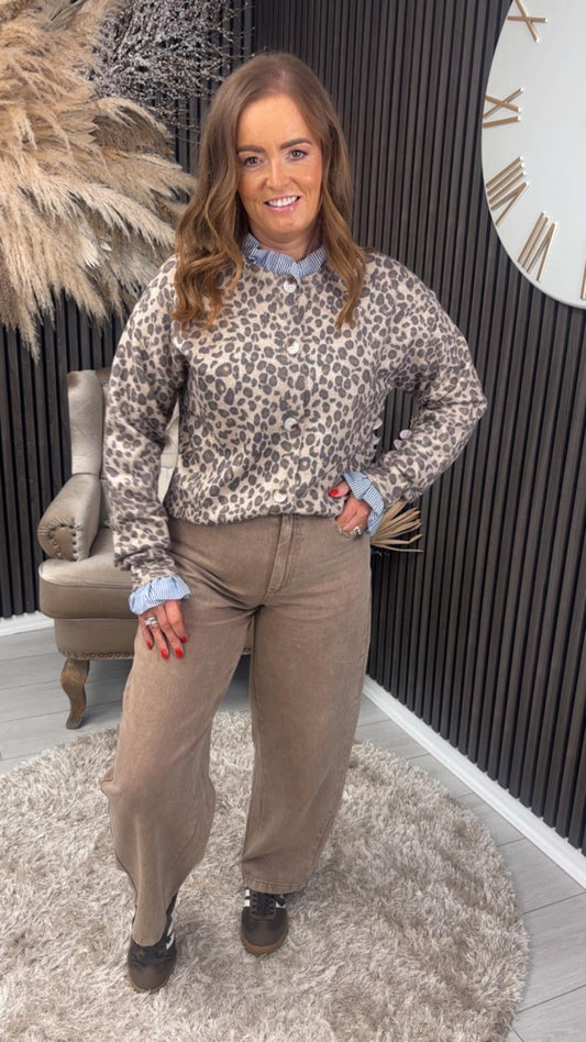 KEELA CARDIGAN - ANIMAL