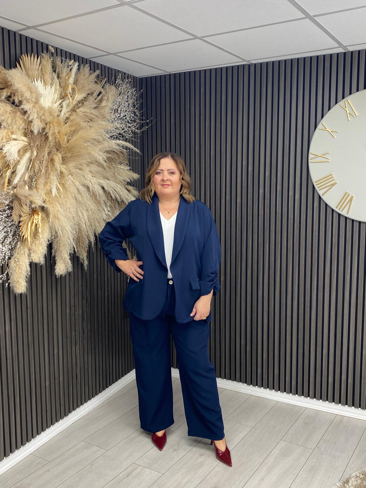 PEARL BLAZER - NAVY