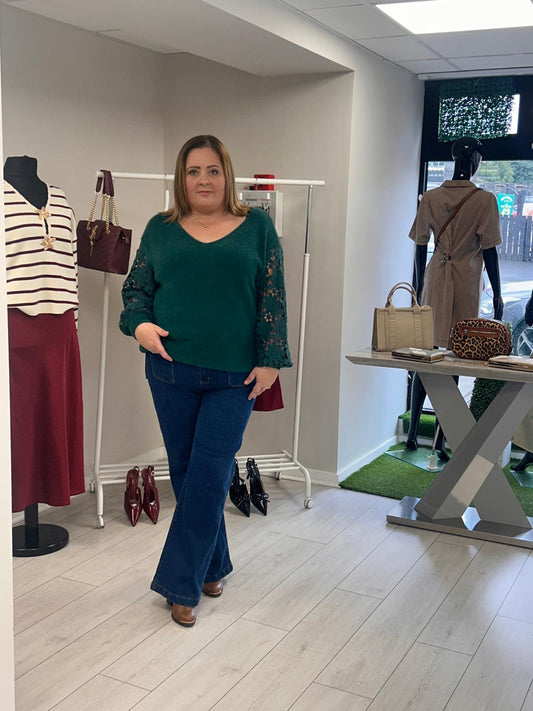 ORLAGH JUMPER - GREEN