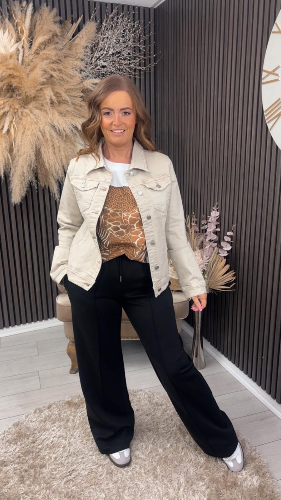 PHEOBE TROUSERS - BLACK
