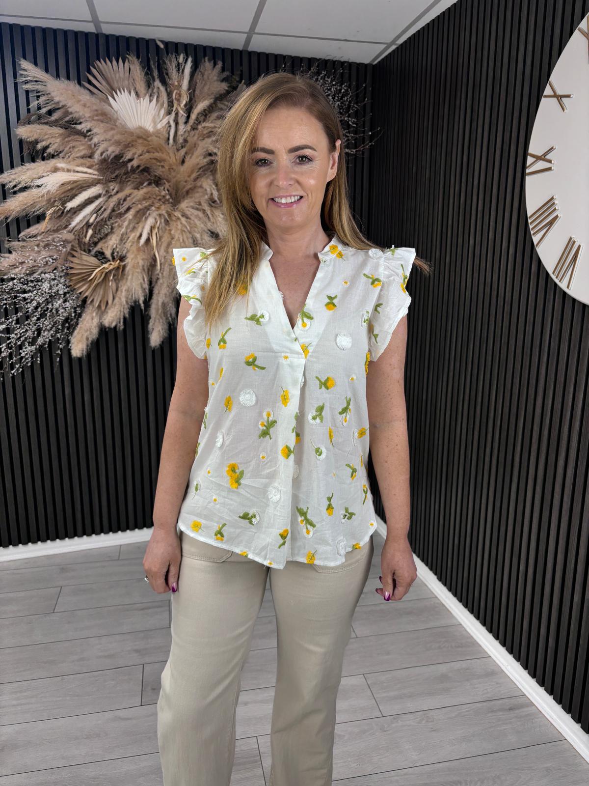 LORELEI SHIRT - WHITE