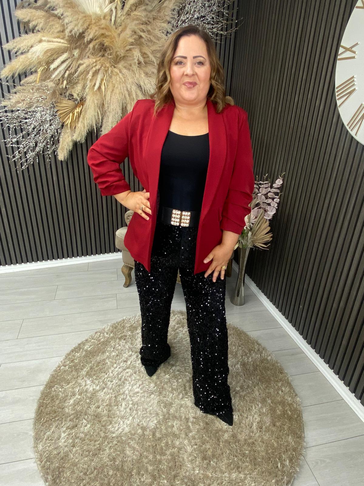 YVONNE TROUSERS - BLACK