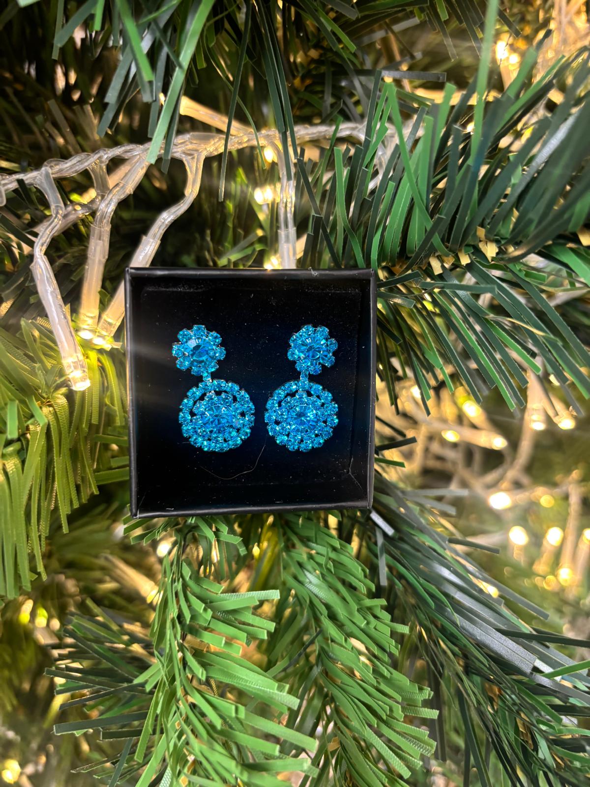 AMY EARRINGS - BLUE