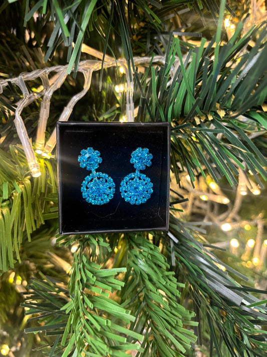 AMY EARRINGS - BLUE