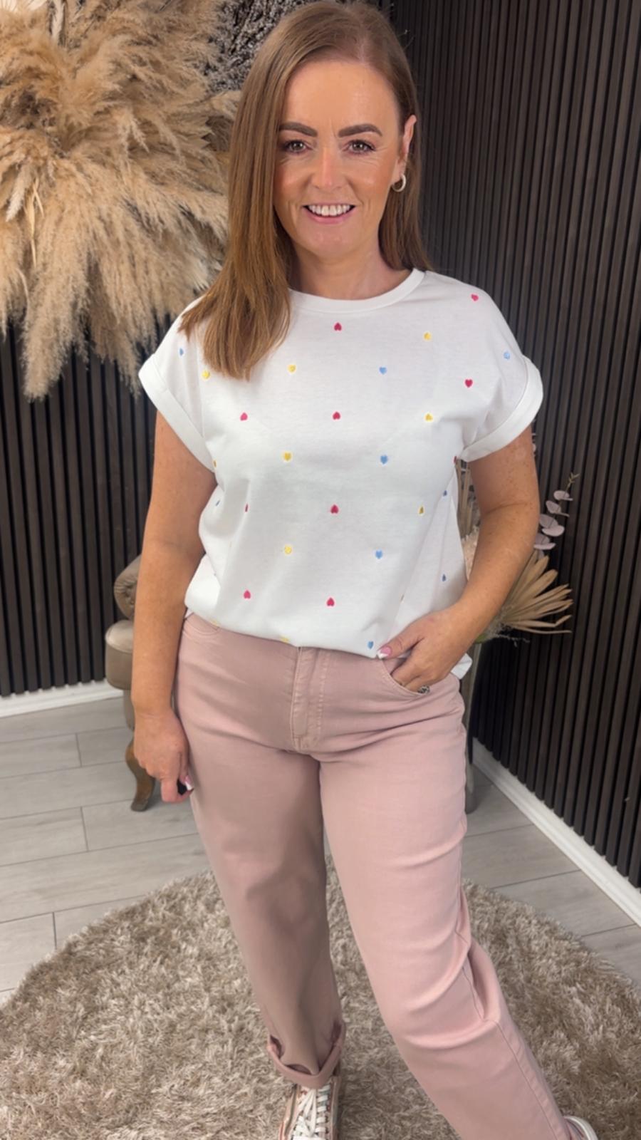 AMIE T-SHIRT - WHITE