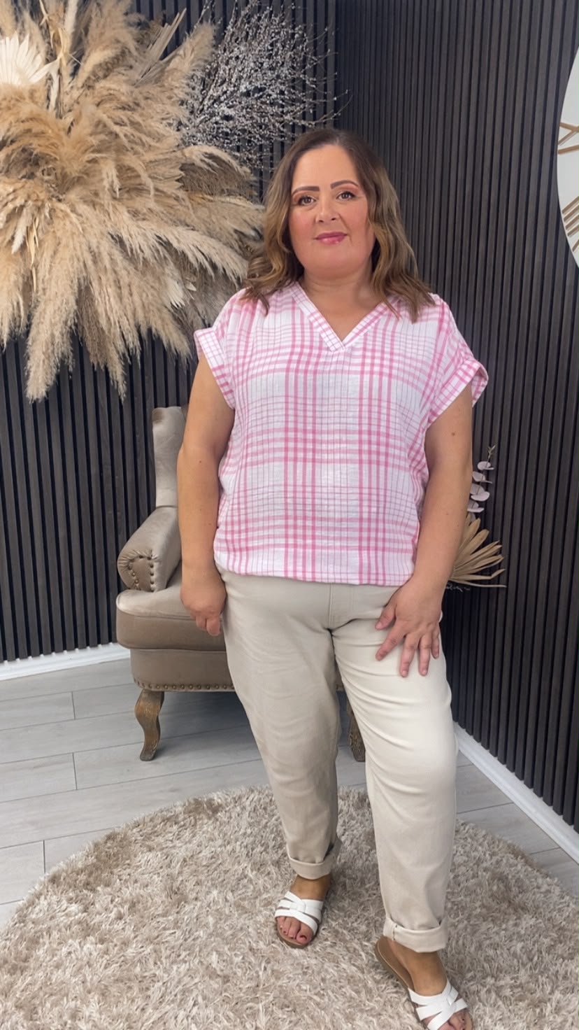 GEMMA TOP - PINK