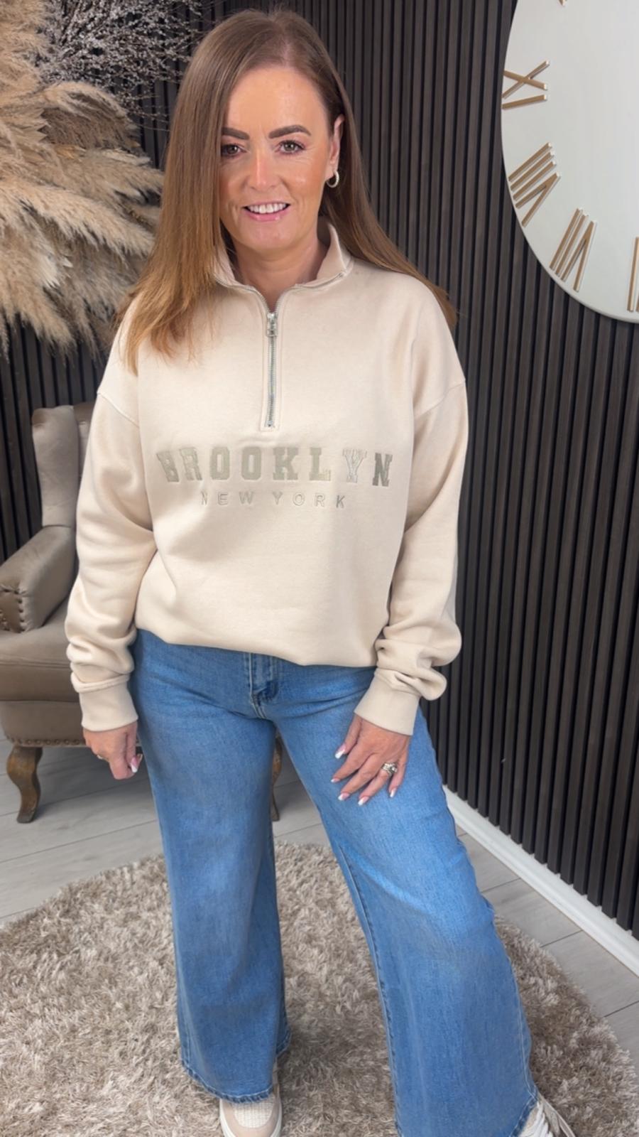 BROOKLYN JUMPER - BEIGE