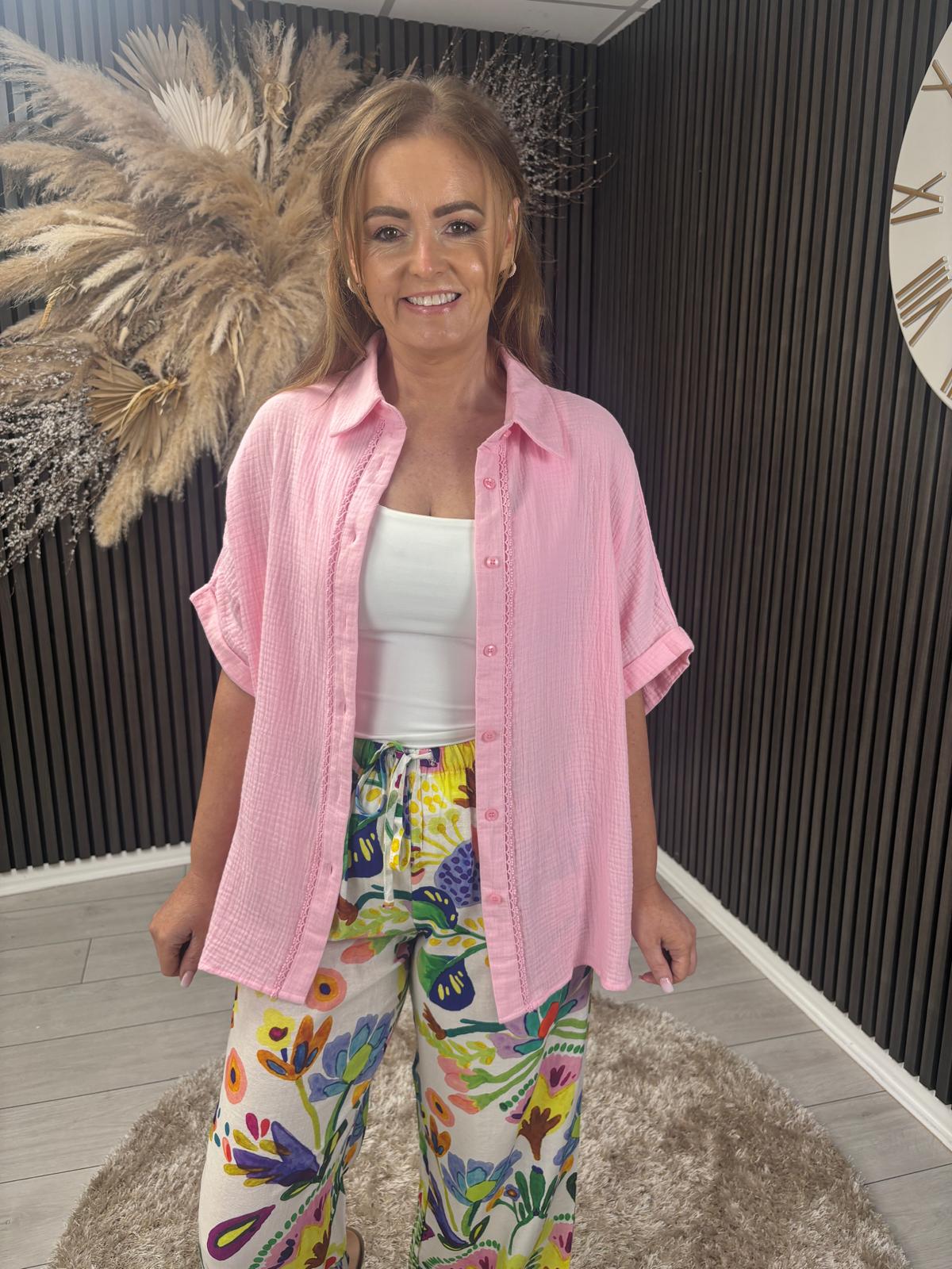 DARCEY SHIRT - PINK