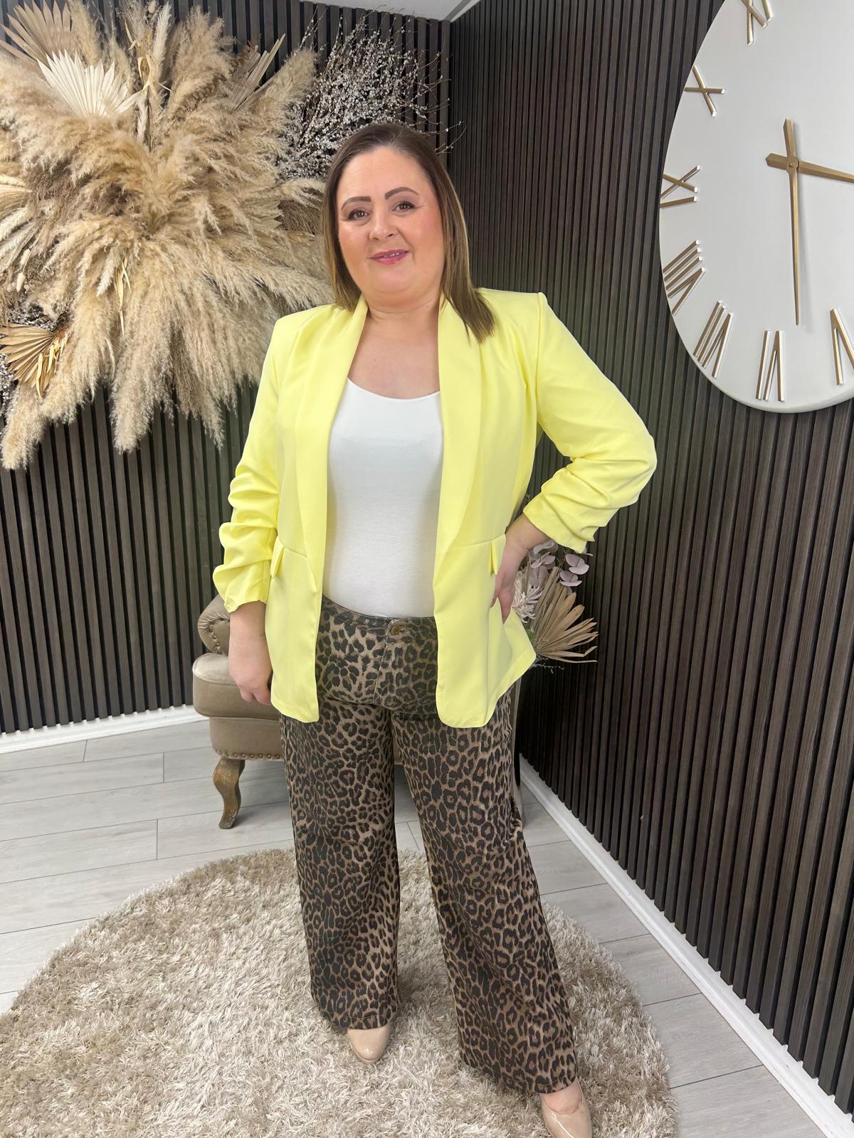 TANYA BLAZER - YELLOW