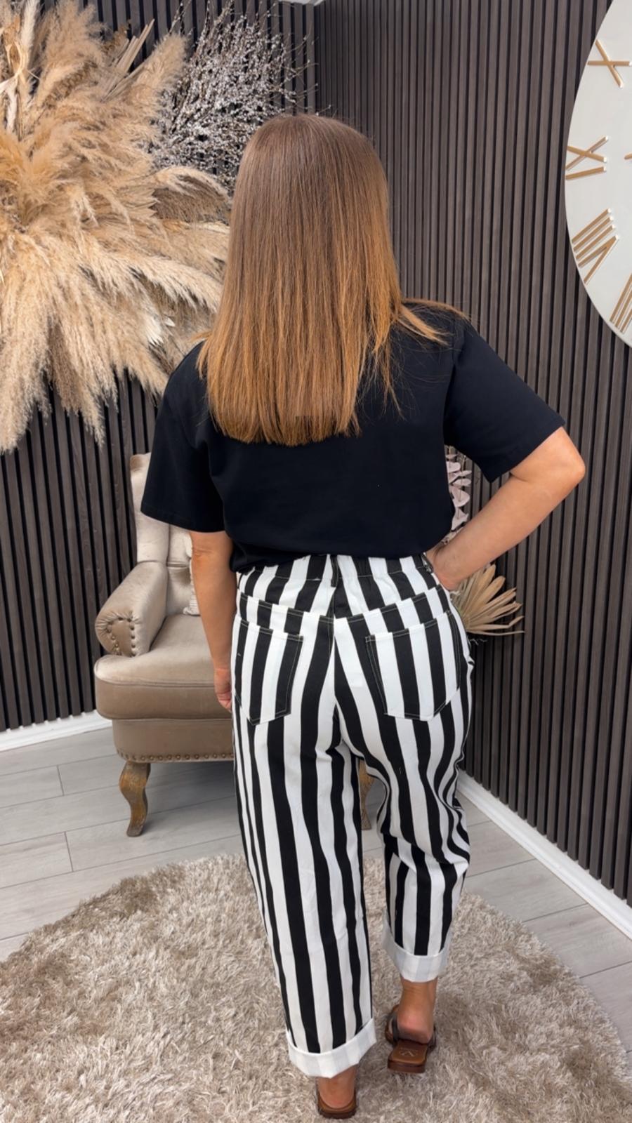 ASH JEANS - BLACK/WHITE