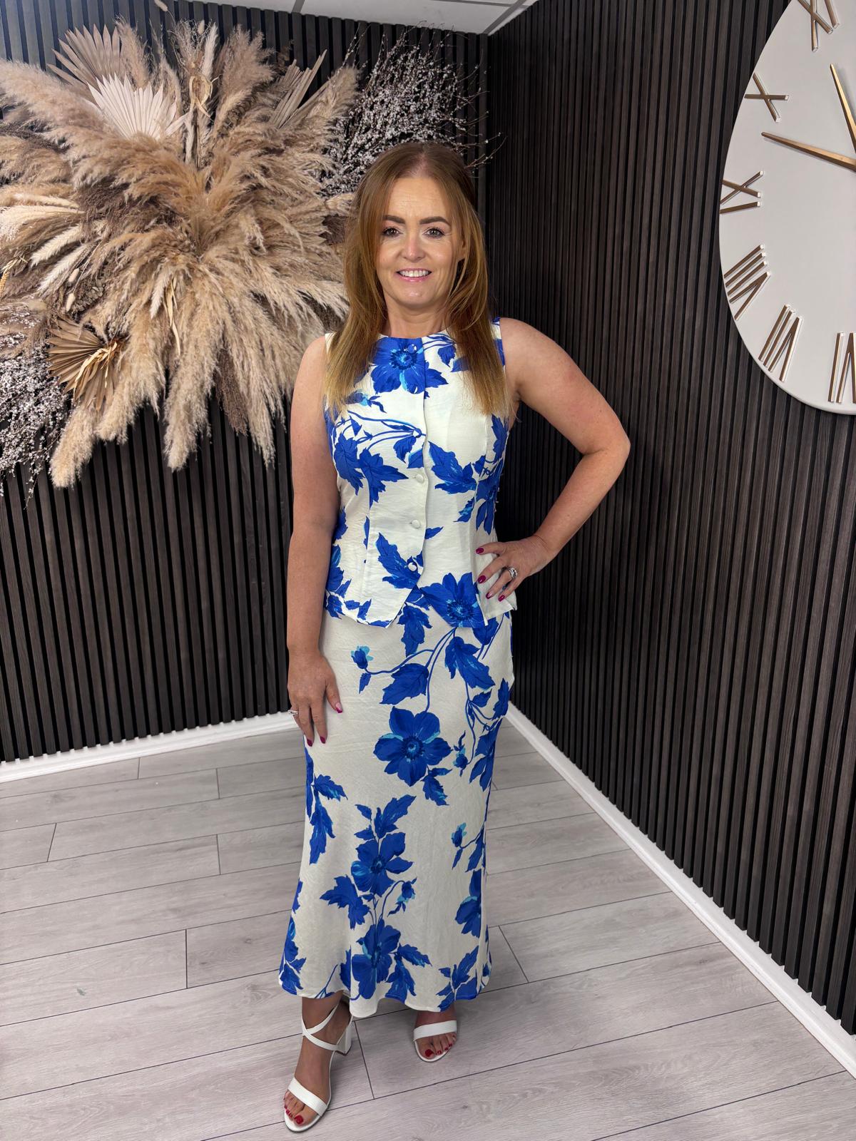 LOTTIE SKIRT - BLUE