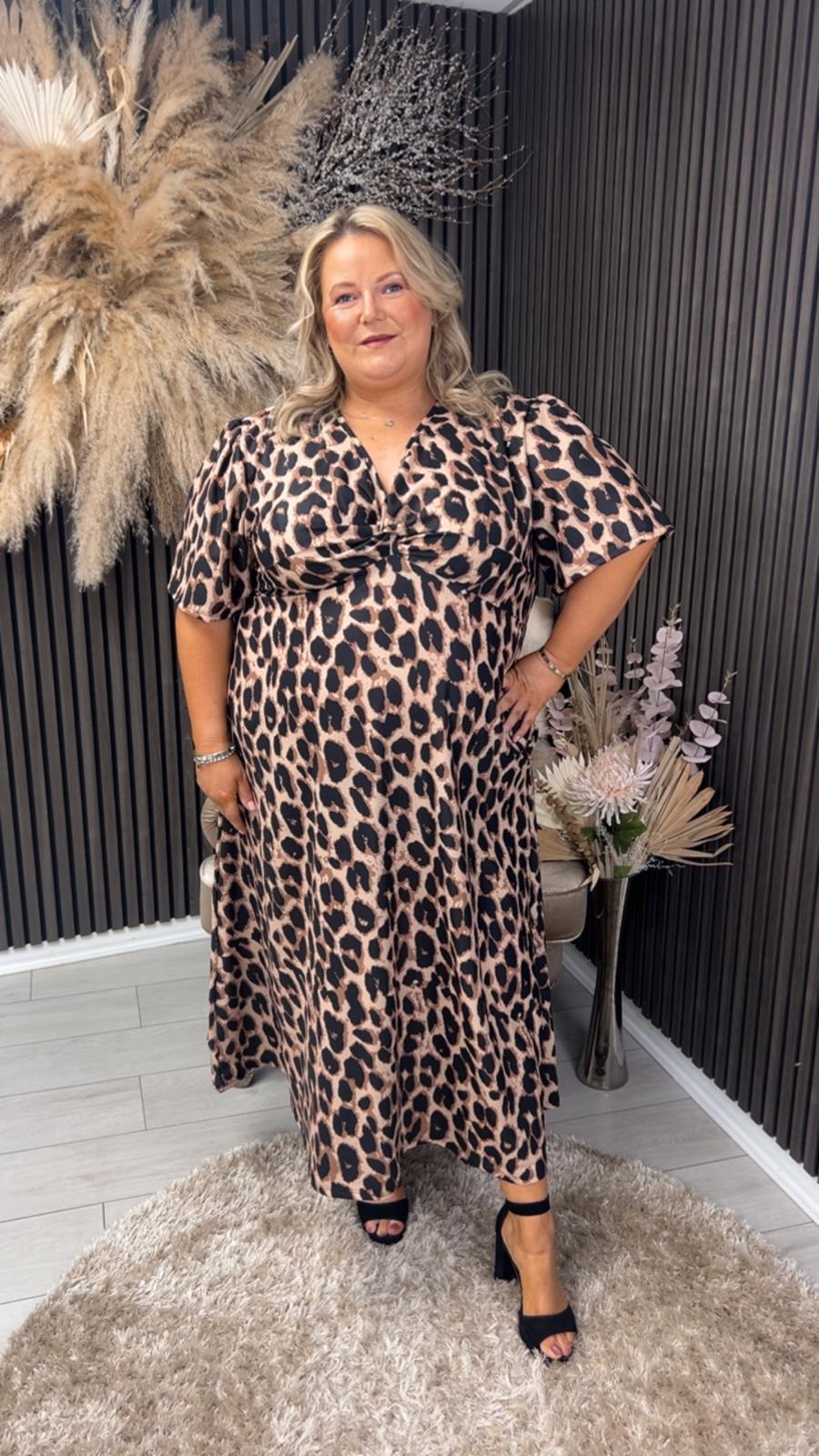 MACKENZIE DRESS - BROWN